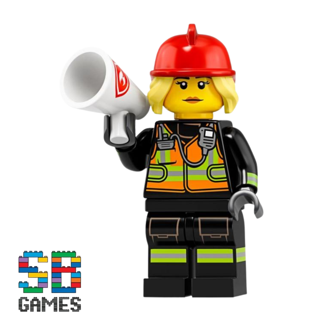 LEGO Minifigure Series 19 - Fire Fighter (Female)