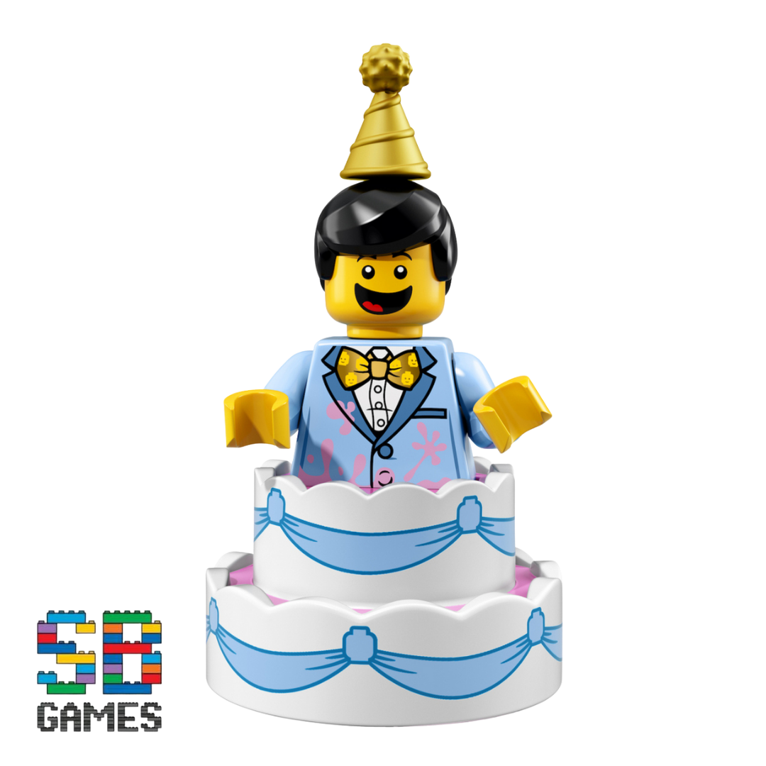LEGO Minifigure Series 18 - Birthday Cake Guy
